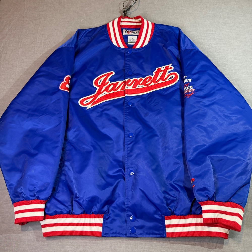 Chase Authentics NASCAR Jacket Mens XXL Blue Excellent Dale Jarrett 88 Racing